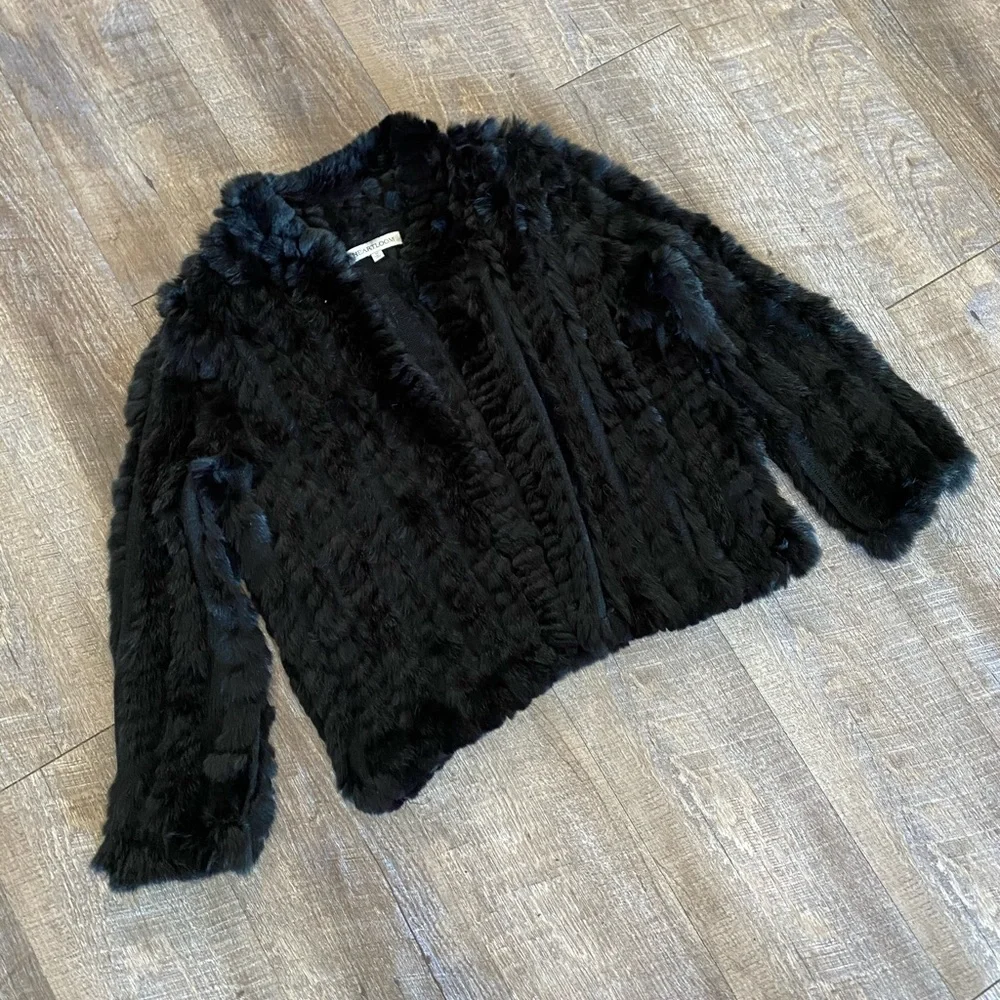 Heartloom Black Faux Fur Jacket - Picture 6 of 14